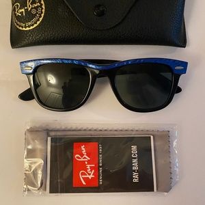 Limited Addition Ray-Ban Wayfarers - Blue Frame